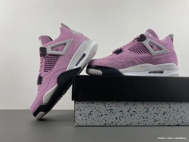 Rep Husky WMNS Jordan Air Orchid 4 AQ9129-501 0616